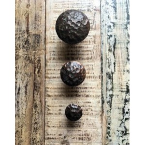 Cupboard Knob - Hand Forged 'Roman' - 20mm - Discontinued 